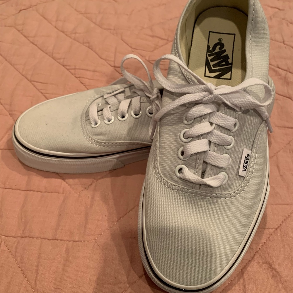 Mint green Vans